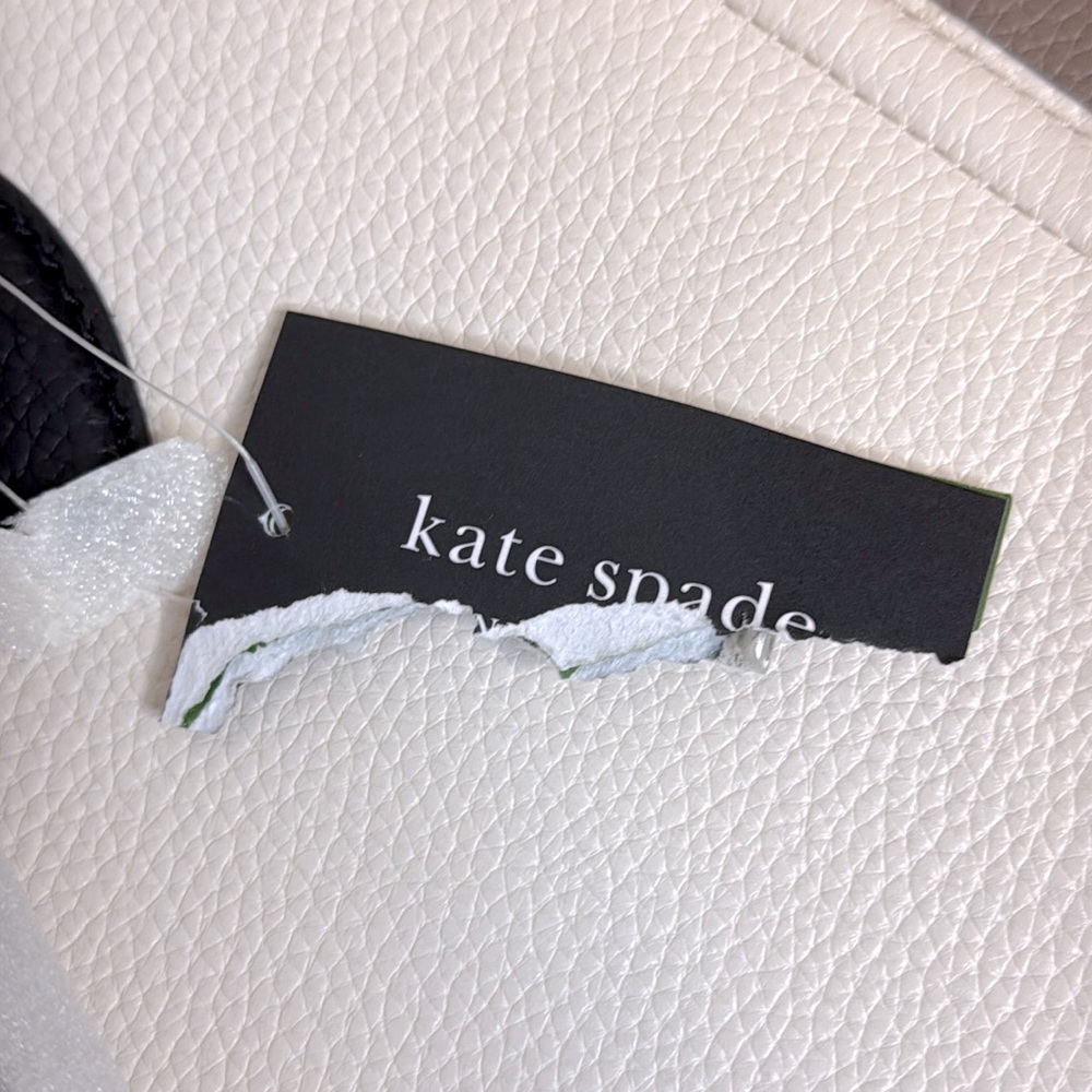 NWT Kate Spade Taylor Colorblocked Pebbled Leather Large Tote - Picture 12 of 13